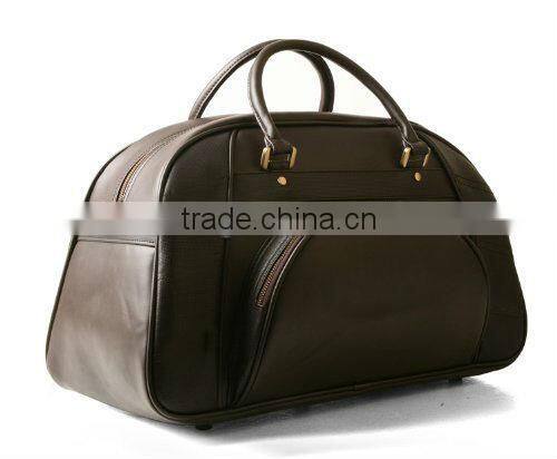 PU Leather Business Duffel Bag for Men