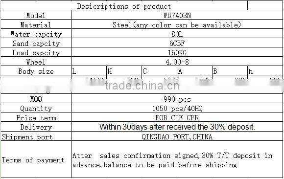 WHEEL BARROW WB7403N