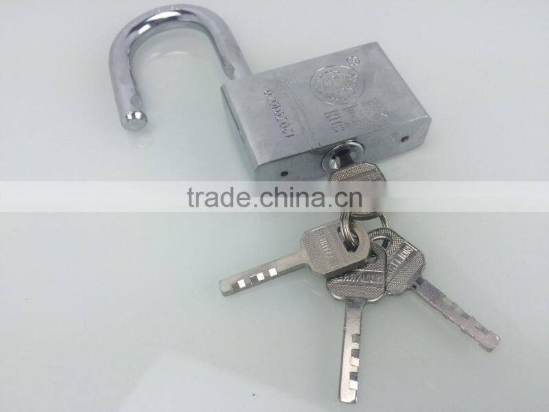 Berrylion tools polished 70mm tri-circle padlock with keys