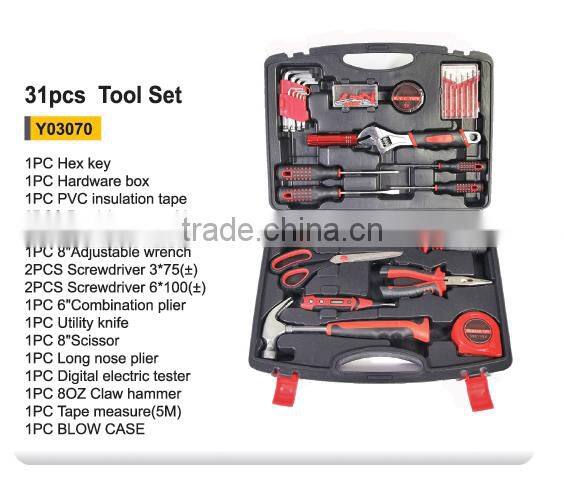 Y03066 9PCS home tool set