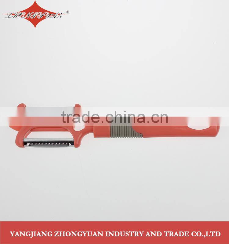 Kitchen utensil professional double blade Stainless steel vegetable peeler multi purpose