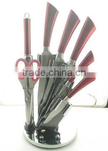 8pcs stianless steel butcher knife set