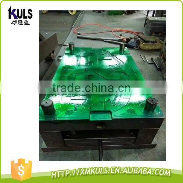 2 cavity customize top selling plastic Barrieer &Fence ballast tray injection mould plastic mould injection mould machine