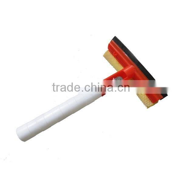 Sponge plastic spray window squeegee