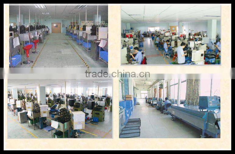 OEM customized extension spring uesd in appliances and switches made of white or black stainless steel