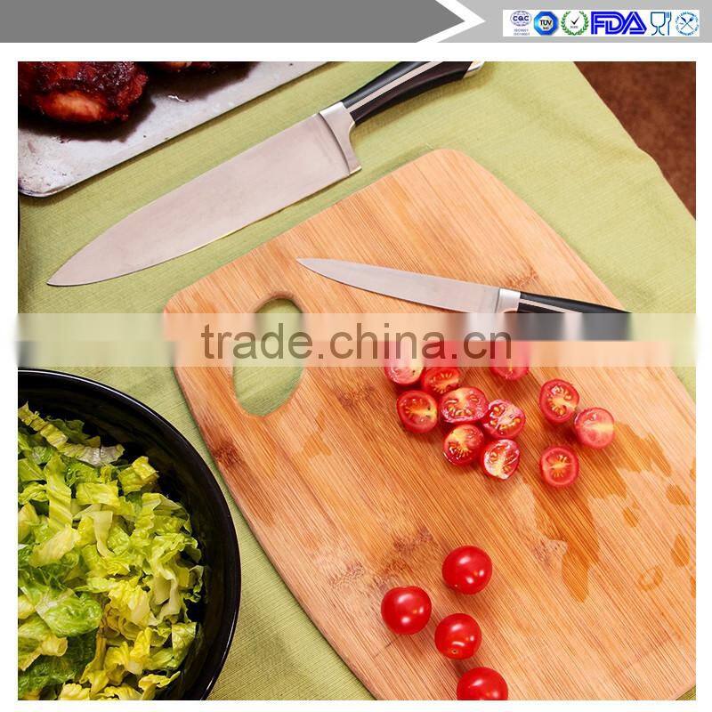 Stainless Steel and Impact Resistant ABS Handles 8" Chef Knife and 5" Utility Knife