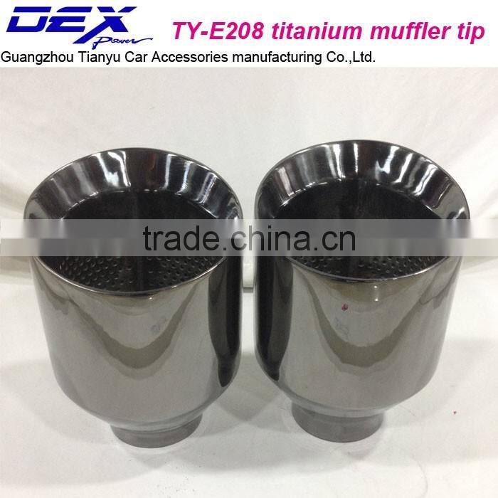 car titanium exhaust tips
