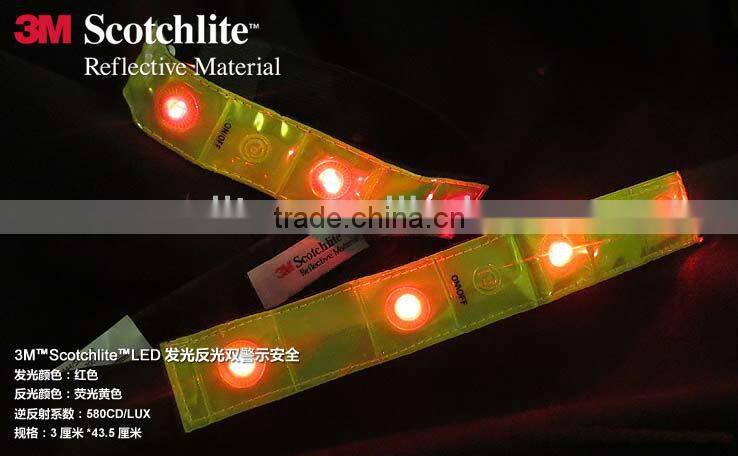 Led Band Reflective Safety Band With Led Lights For Running Cycling Bike Bicycle