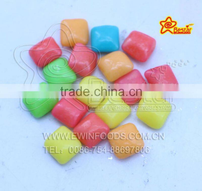 Crispy Fruity Flavor Bubble Gum +Jelly Bean+Popping Candy