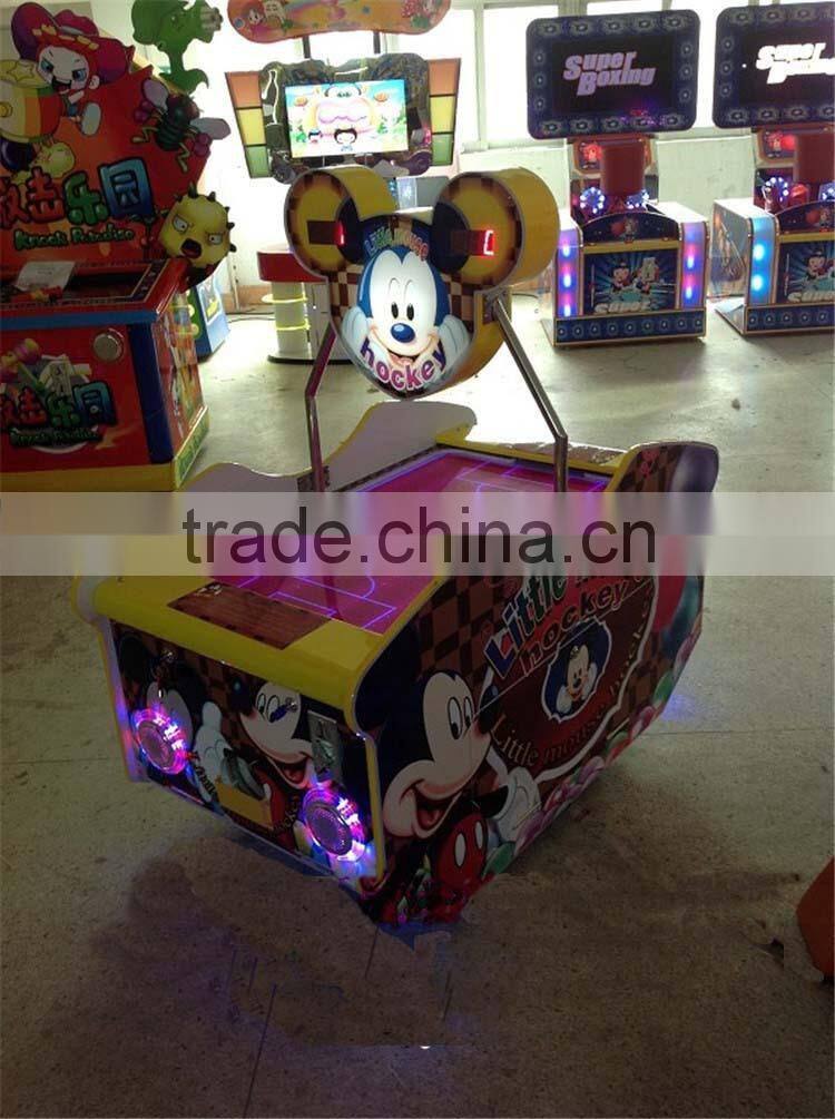 Funny kids airhockey games machines/DF-L210 colorful MINI mouse hockey games