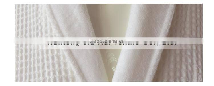 White Bathrobe Thick Winter Waffle Robe Plus Size Sleepwear
