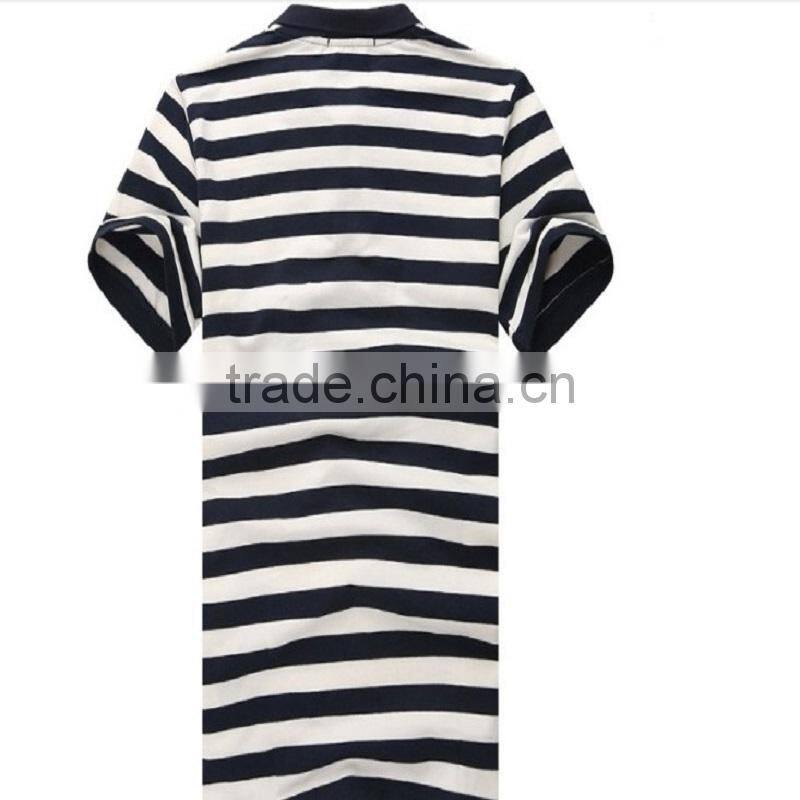 stripe high quality polo men tshirt ,casual men or women polo,couple polo t shirt for sporting