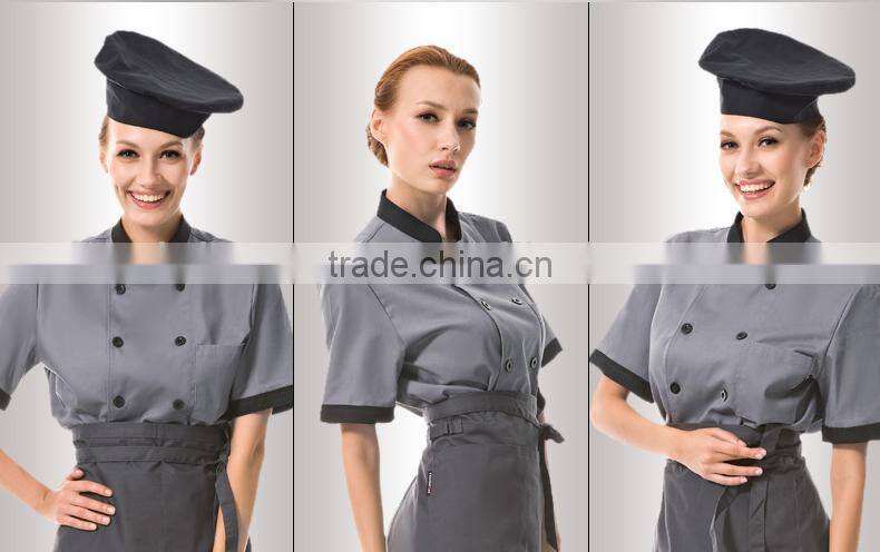 oem kitchen cotton chef coat uniform direct supplier