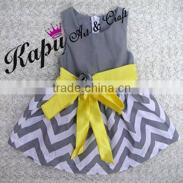 Multicolor maxi dress for baby