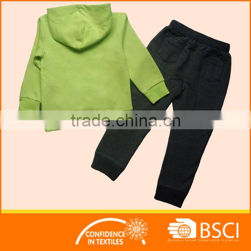 Boy Winter Hoodie And Long Pant Jogging Sets