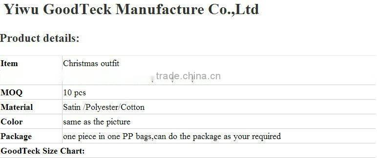 Hot sale new fashion 2 pcs Christmas clothes set for baby