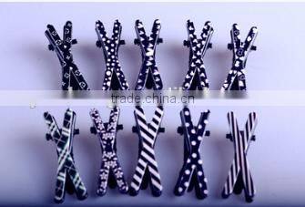 2016 wholesale rabbit ear hair bands hair clip,pom pom hair band import from china