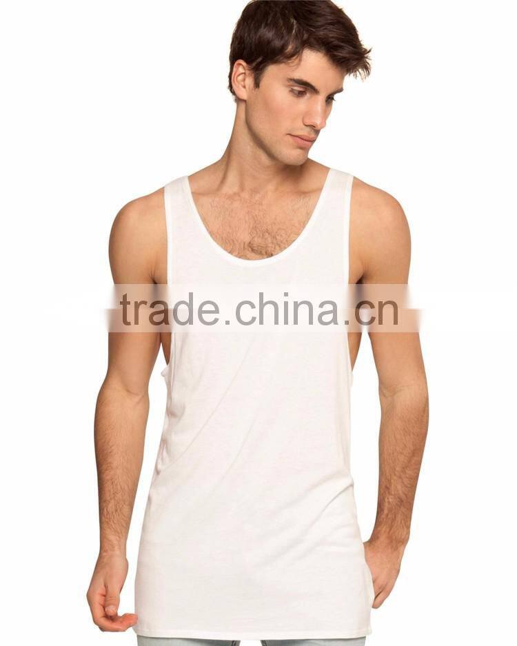 Low cut sexy men tank top