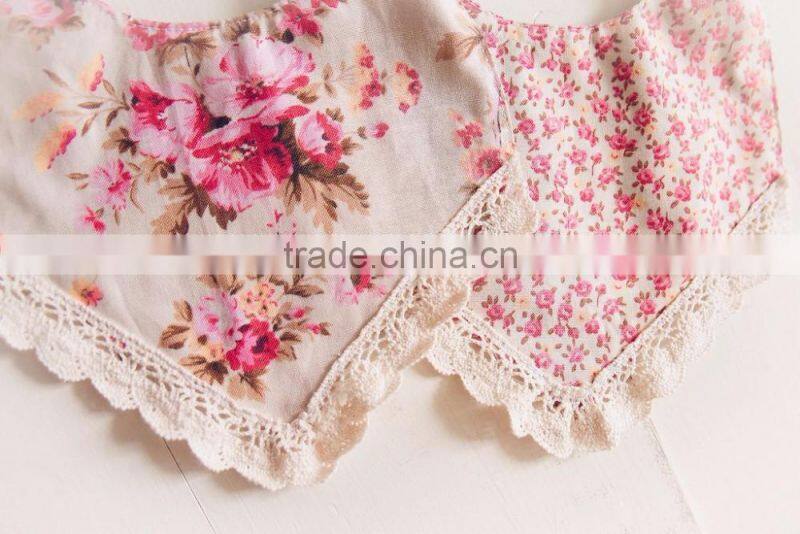 Cotton Organic Print Cute Baby Drool Cover lnfant Baby Bibs