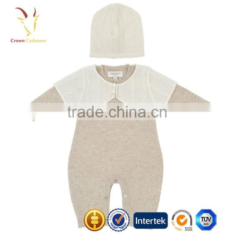 Cashmere Baby Jumper Layette,Cashmere Romper For Baby