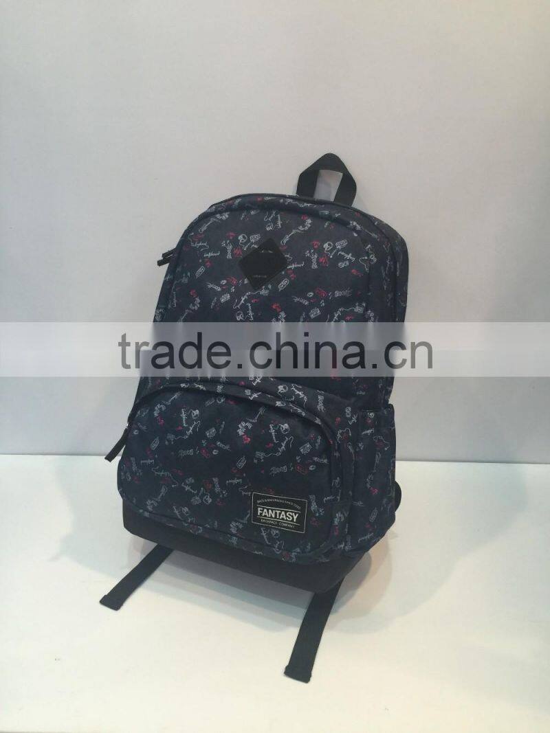 2017 hot sales wholesales custom fancy cheap adult school bag