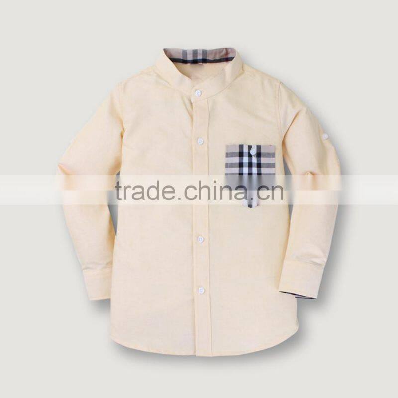 boys shirt girl shirt garment custom cloth for kids 2017