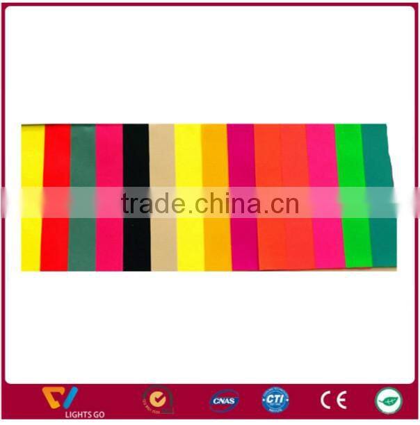 heat high light silver 3m reflective fabric /reflective polyester lambskin style blue fabric