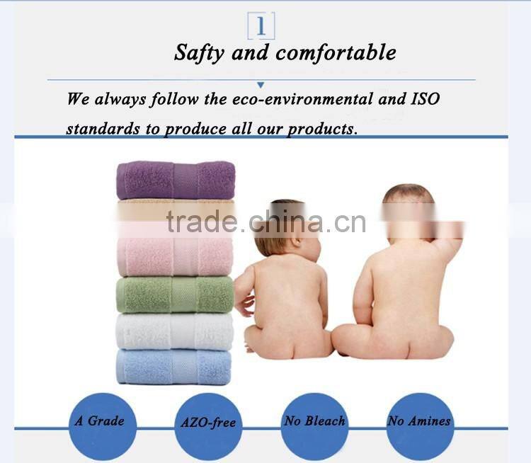 Custom cotton washcloths size woven dobby