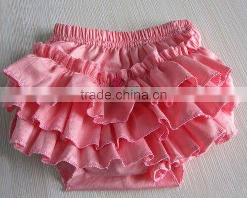 Baby Girl Bloomers Zebra Cotton With Hotpink Fluffy Ruffles Wholesale Pink Bloomers For Christmas Baby Kids