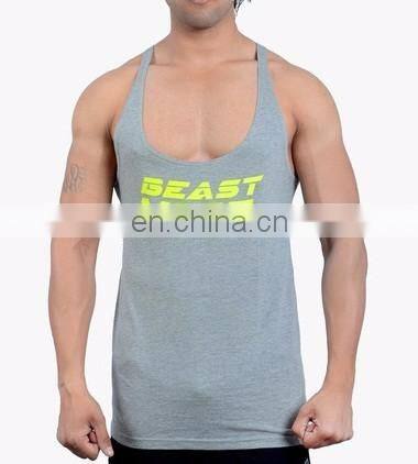 Wholesale Custom Oem deep cut v neck gym singlets