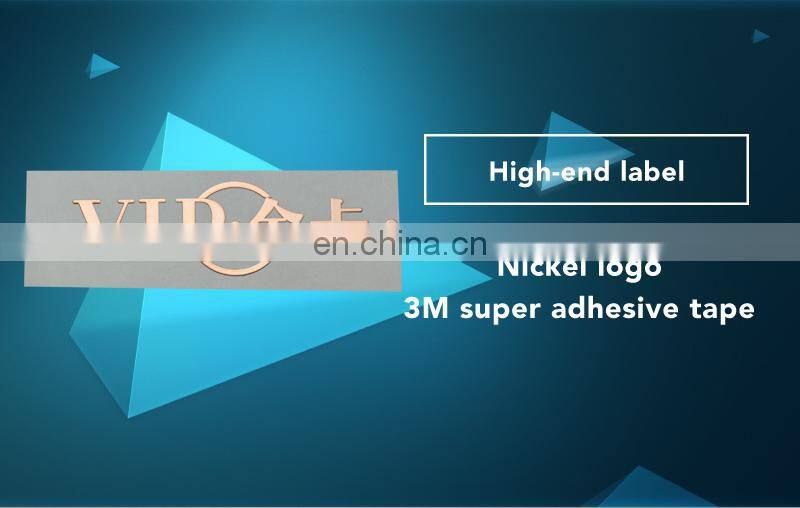 Locatable Rose Gold Nickel Foil Electroform Sticker