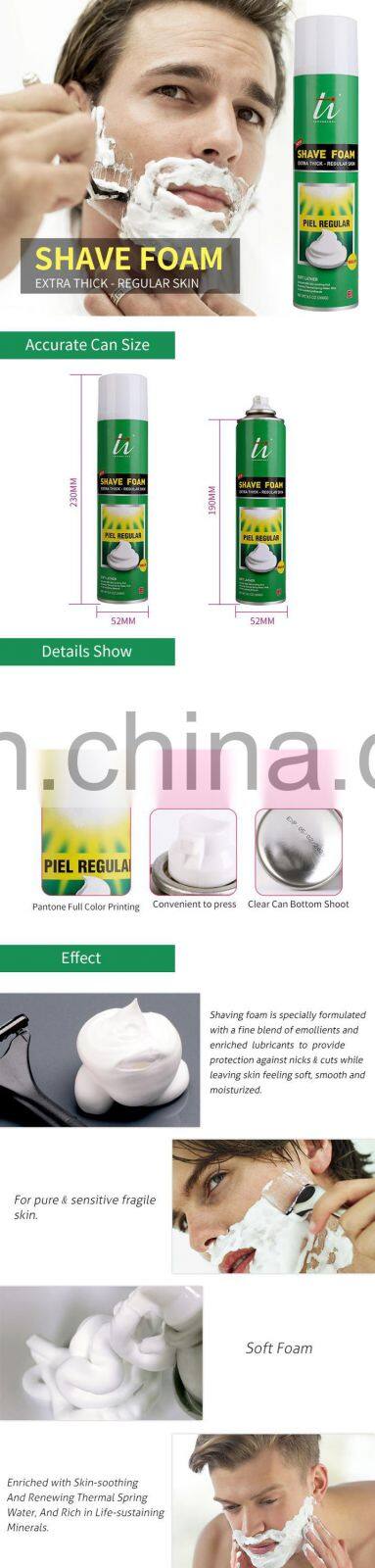 Popular Female Shaving Cream, Personal Care Shaver Foam(9.5OZ), Brand Beard Shave Foam with Different Fragrance