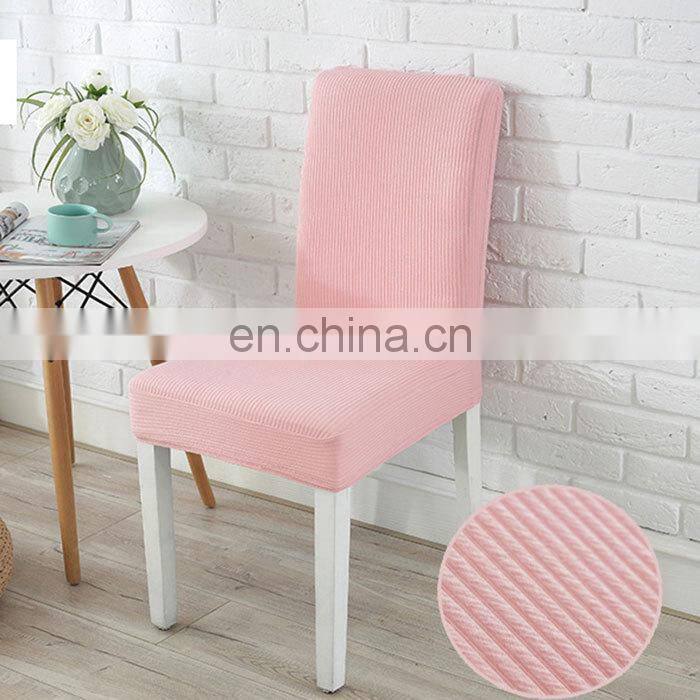 ruffled chair cover high quality elastic chair cover