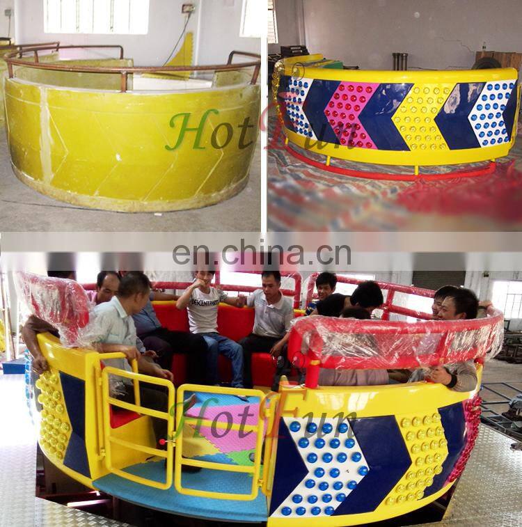 Carnival Machine Rotating Turntable Theme Park Crazy Disco Tagada Rides for Sale
