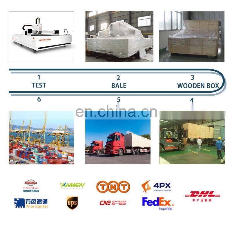 2021Hot sale Chinese Excellent TPF-1530 FIBER LASER metal cutting machine made by TIPTOPLASER