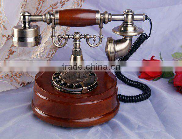 antique or ancient ratory telephone