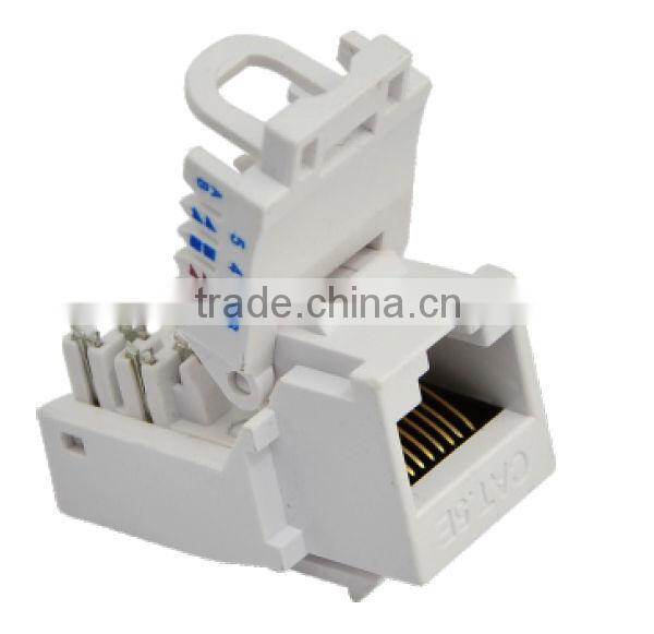 UTP Cat5e RJ 45 keystone connect Jack