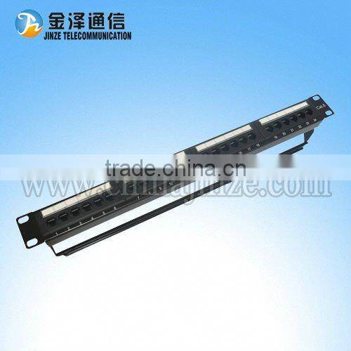 high standard 24 Port matel Cat6 Patch Panel