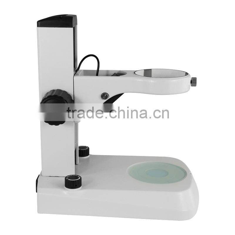 ZJ-640 76mm LED Dual Illuminated Light Microscope Track Stand
