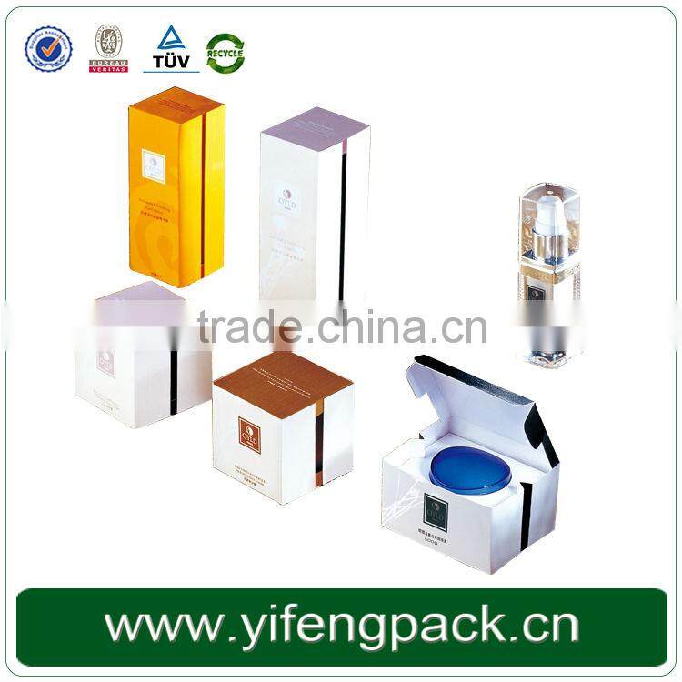 factory produce luxury cosmetic creams packaging