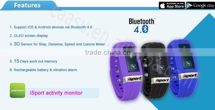 Sleep Monitor Activity Tracker Bluetooth Bracelet Pedometer