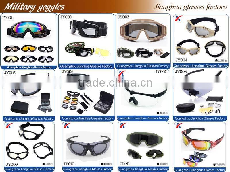 High Impact Interchangeable Lens Airsoft Balistic Protective Outdoor Hunting Goggles