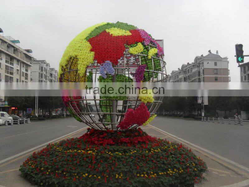 Factory wholesale 12 inch flower kissing ball