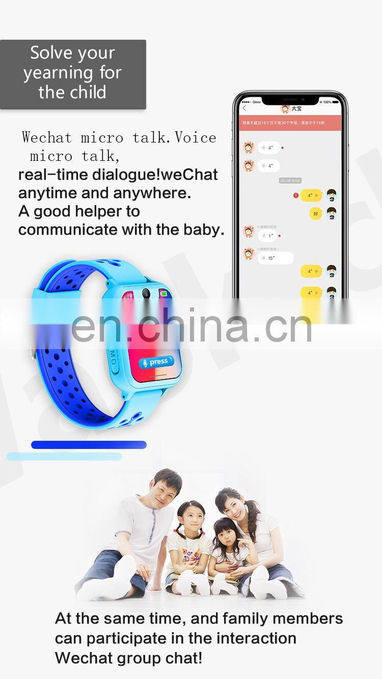 2018 hot selling Sim card lbs SOS smart watch Q6 tracker kids smartwatches with gps tracker