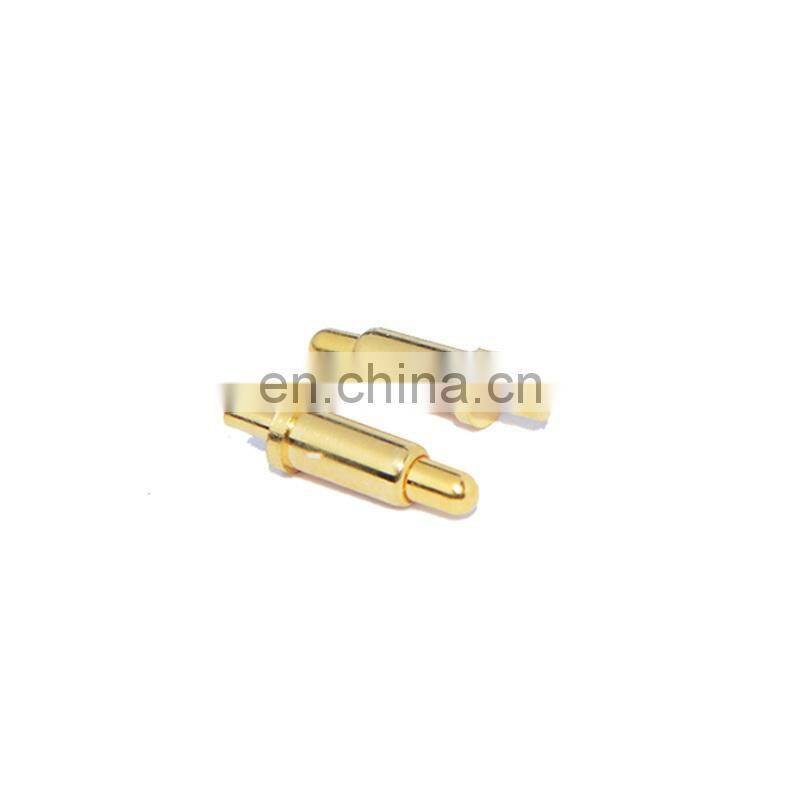 Spring Loaded Pin pogo pin plug connector brass pin wtih gold plating