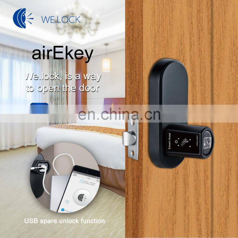 Best quality smart electric APP control semi-automatic card lock