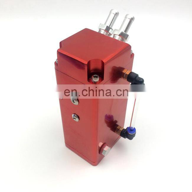 Square Oil Catch Can Reservoir Tank