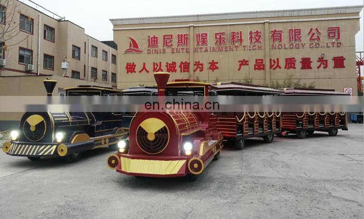 Sightseeing passenger attraction electric diesel tourist road tour trackless train