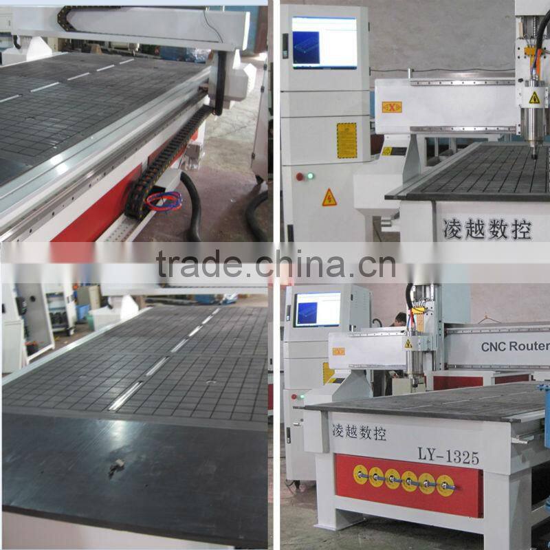 Shandong factory wood cnc router 1325 cnc router machine