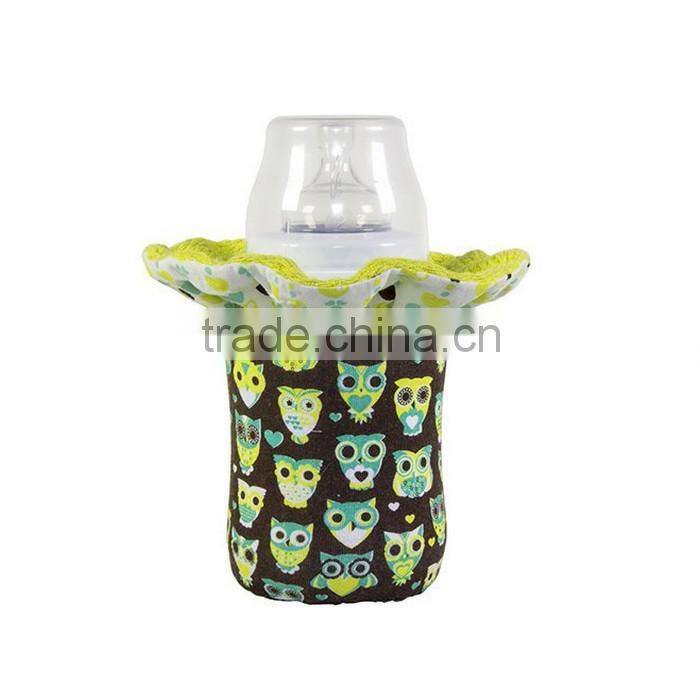 Neoprene fabric bottle case Colorful Neoprene Bag sport bottles and holder baby milk bottle holder